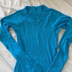 Lululemon Women’s Swiftly Tech Long-Sleeve Top - Blue